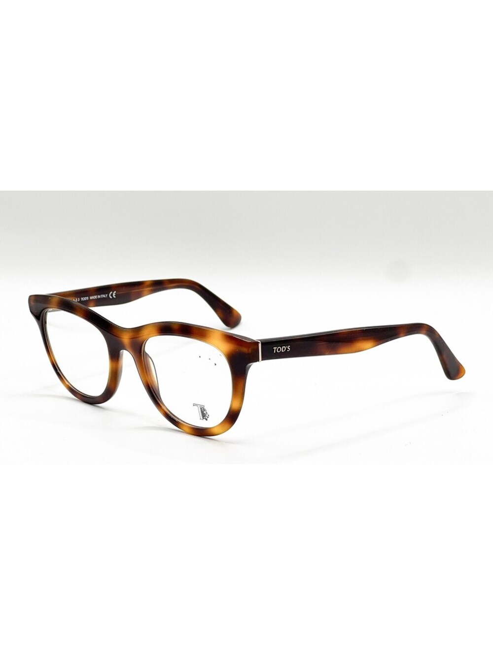 Tod's To 5112 052 Dark Havana Oval Authentic Eyeglass Frames 50-20-140